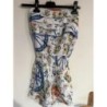 Combishort bustier Sartoria Saracena Made in Italy – Taille S – Imprimé fleuri – Très bon état