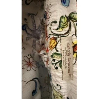 Combishort bustier Sartoria Saracena Made in Italy – Taille S – Imprimé fleuri – Très bon état