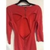 Superbe robe taille S Alice + Olivia rouge corail, élégante et originale. Dos ajouré avec double fer