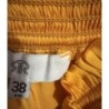 Jupe longue jaune taille 38