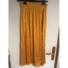 Jupe longue jaune taille 38
