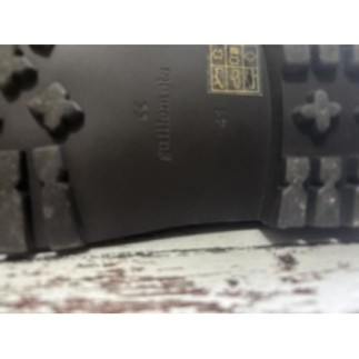 Bottines Chelsea Guillemets en cuir suédé cognac – Taille 41