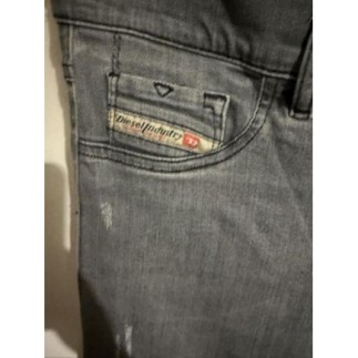 Jean Diesel Livier 0672 Slim Skinny gris – Taille W30 L30