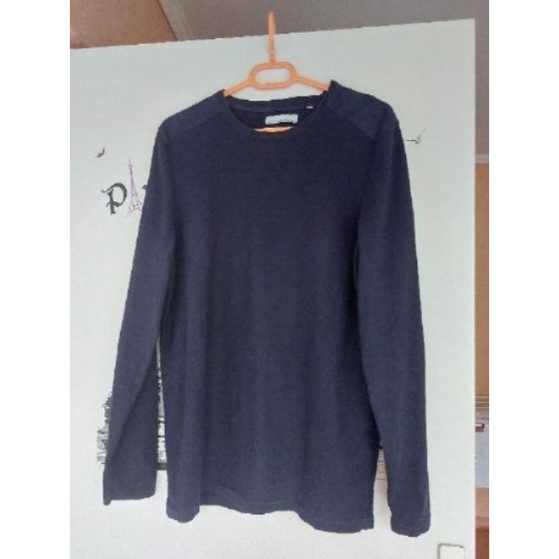 Pull fin homme bleu marine Jules Taille XL