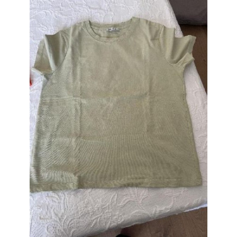 T-shirt vert Zara 