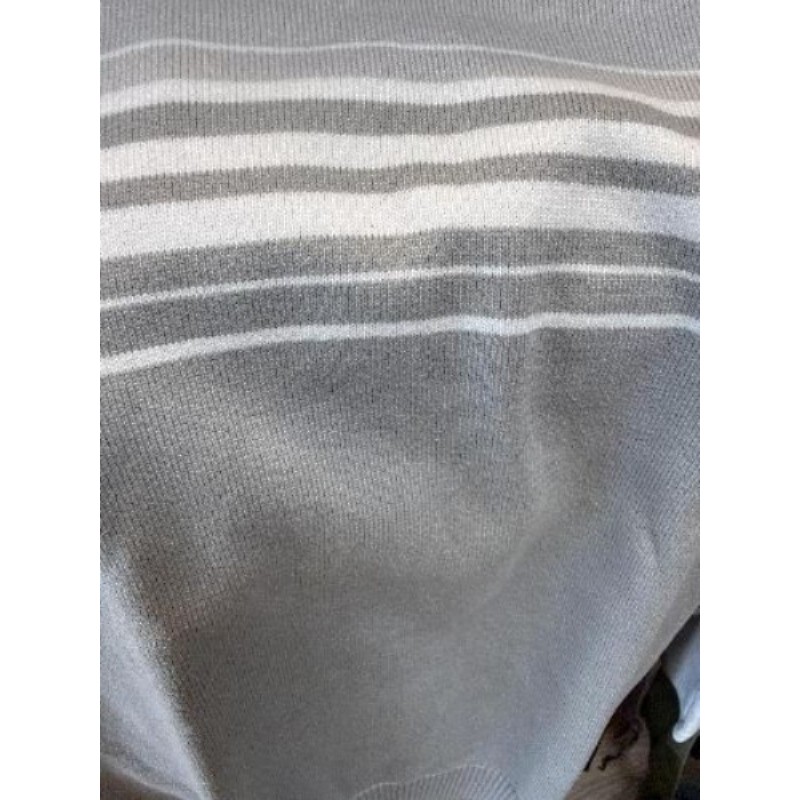 Gilet orchestra gris blanc 12 ans