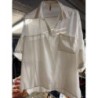 Chemise blanche et transparente taille XL 