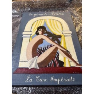 Tableau peinture Eugenie...