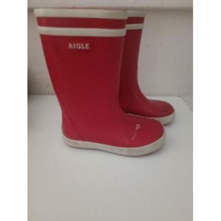 Bottes rouges Aigle T24