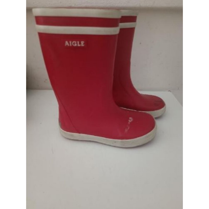 Bottes rouges Aigle T24