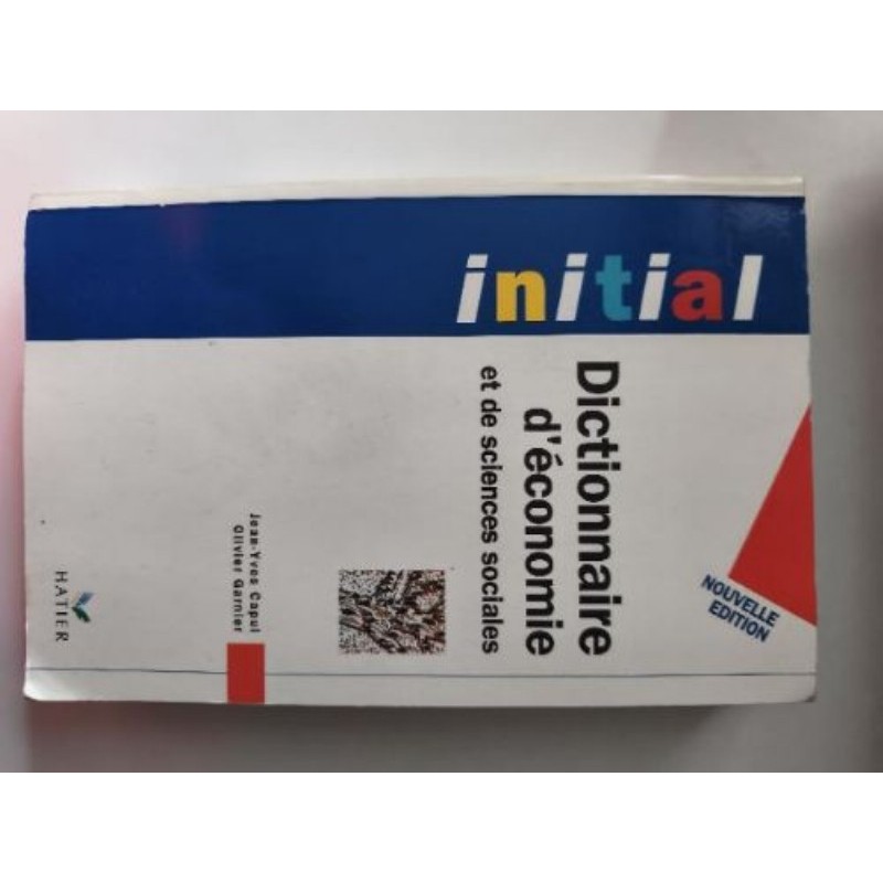 Dictionnaire d'économie 