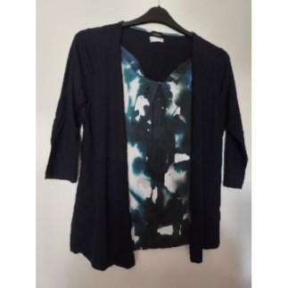 Tunique noire à motifs T42