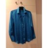 Chemisier bleu Zara Taille M 