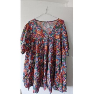 Robe fantaisie bleu Roy 