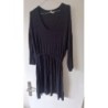 Robe tunique noir américain vintage 36.38