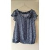 Chemisier bleu En voile zara  TM