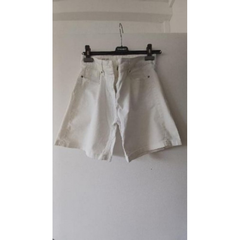 Bermuda blanc monoprix T38