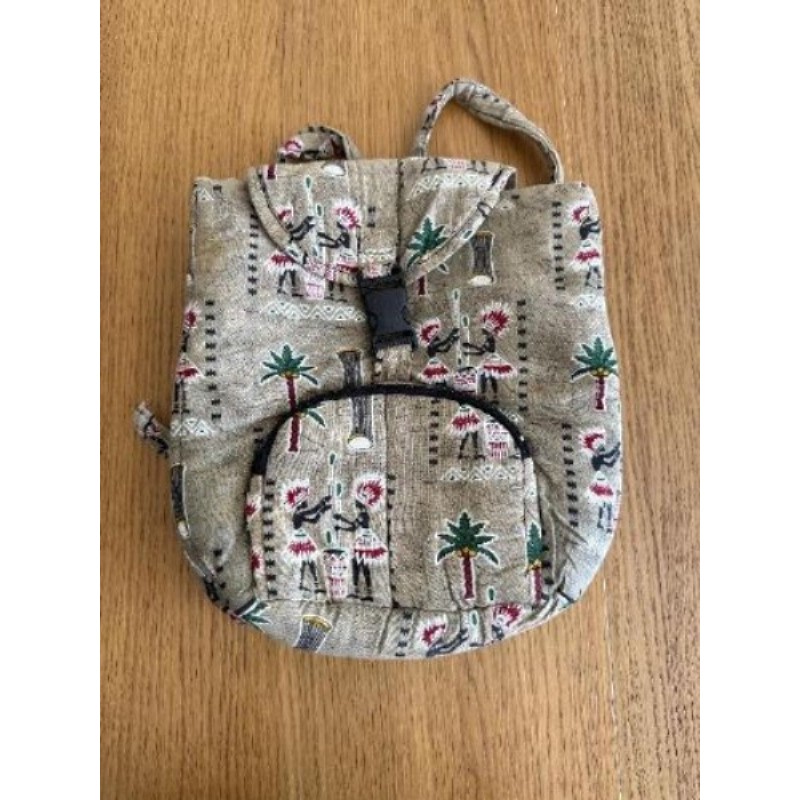 Sac à dos enfants en tissu africain 