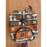 Sac à dos enfants en tissu africain 