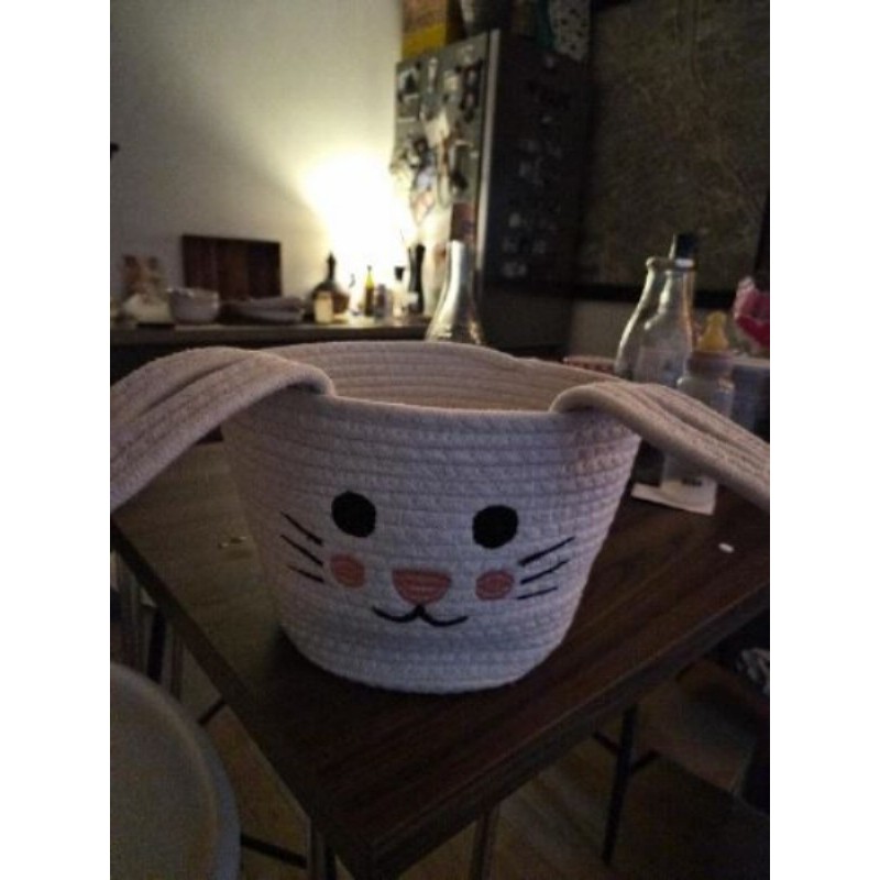 Panier enfant lapin