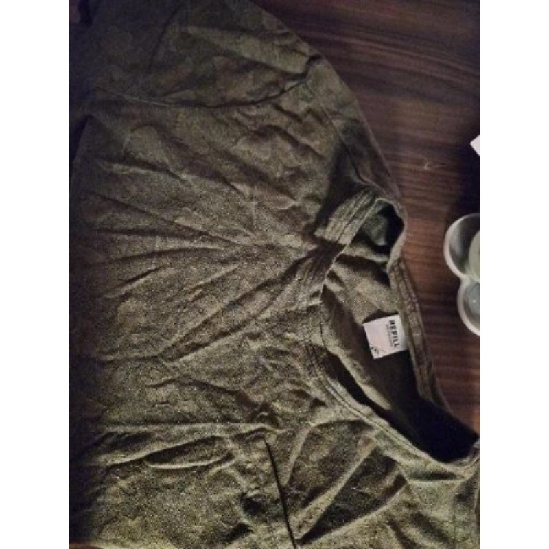 Tee shirt homme kaki - Refill - XXL
