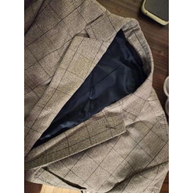 Veste de costume homme à carreaux - Devred - XL