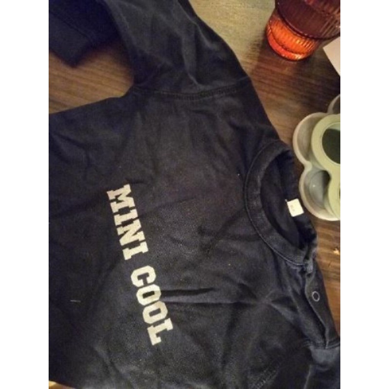 Pull bleu foncé Mini Cool - Zara - 18-24 mois