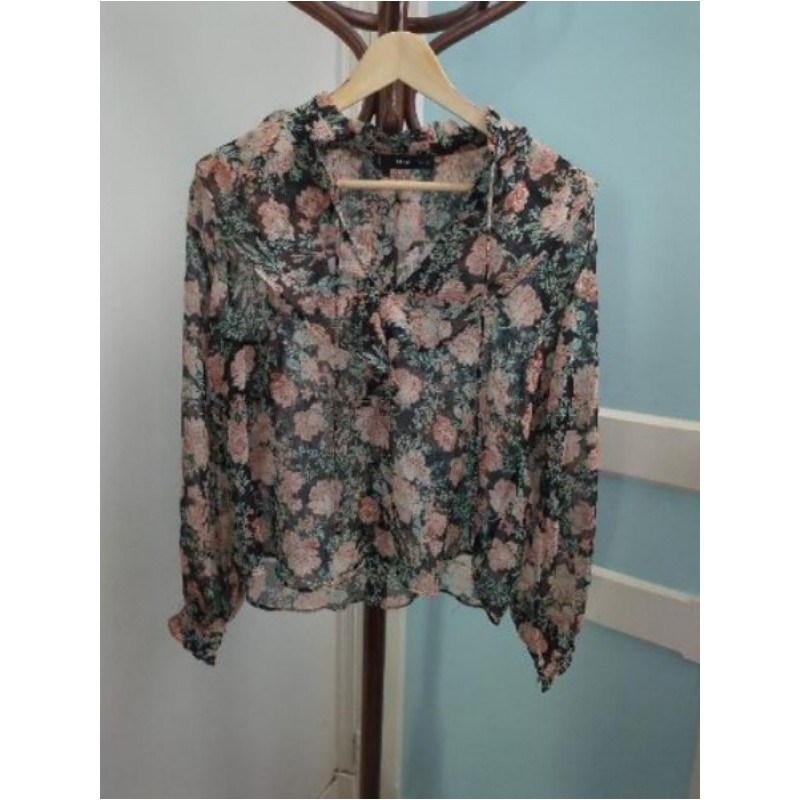 Chemisier fleurs MNG T36