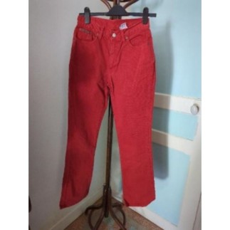 Jean rouge Calvin Klein TS