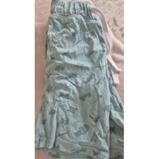 Short pyjama vert 8 ans