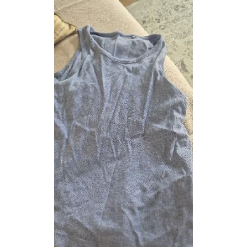 Debardeur bleu 6/8 ans