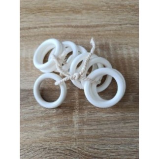 Lot 10 anneaux plastique...