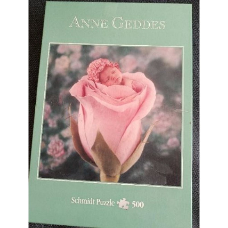 Puzzle 500p Geddes bébé rose