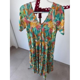 Robe colorée grande taille