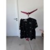 Haut noir grande taille