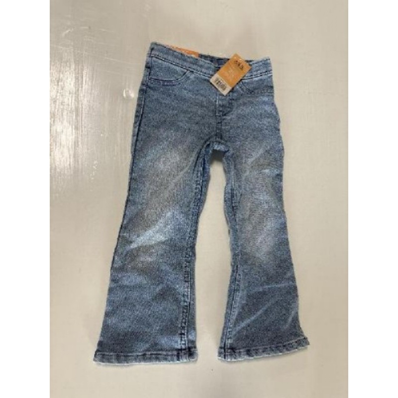 Pantalon fille jean - 2-4 ans neuf 
