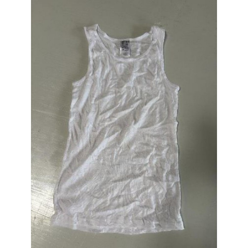 Debardeur mixte blanc taille XL NEUF 