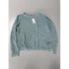 Pull léger femme bleu clair taille L NEUF 