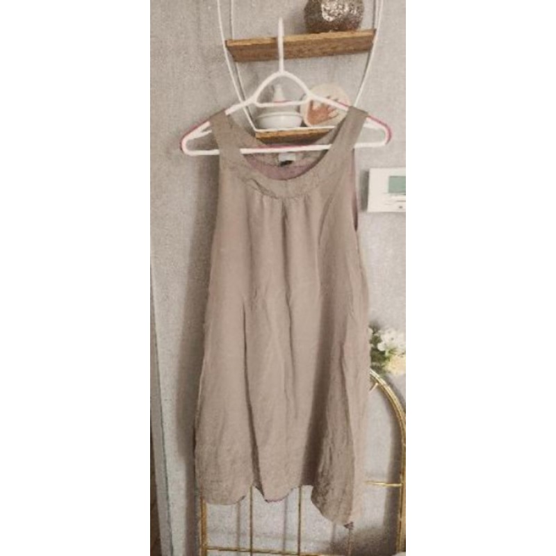 Robe beige h&m 42