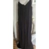 Longue robe noir a bretelle 42 promod 