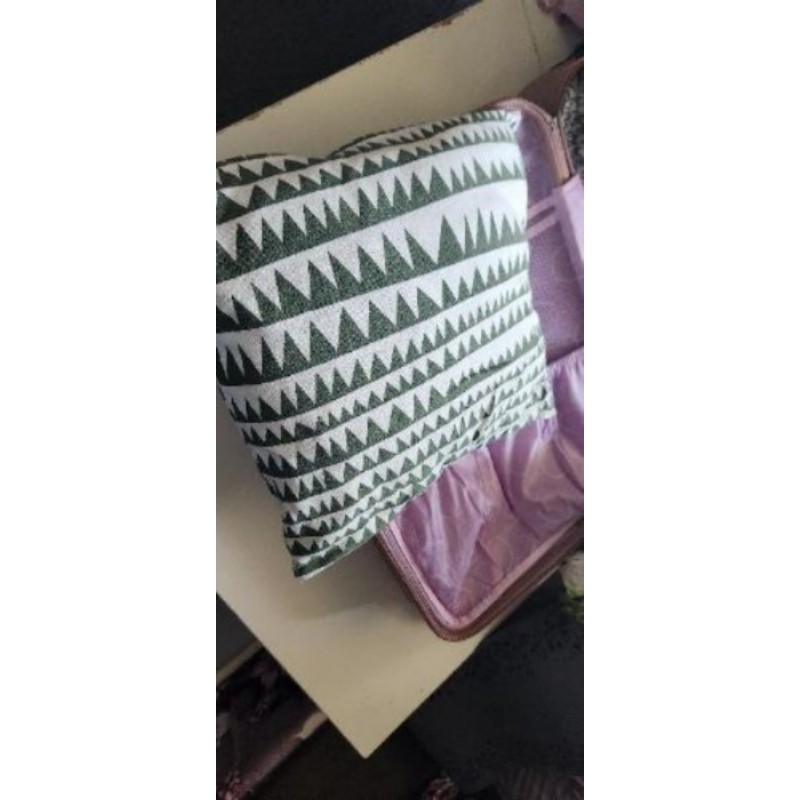 Coussin vert alinea