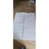 Tapis blanc moumoute alinéa 1M 1M30