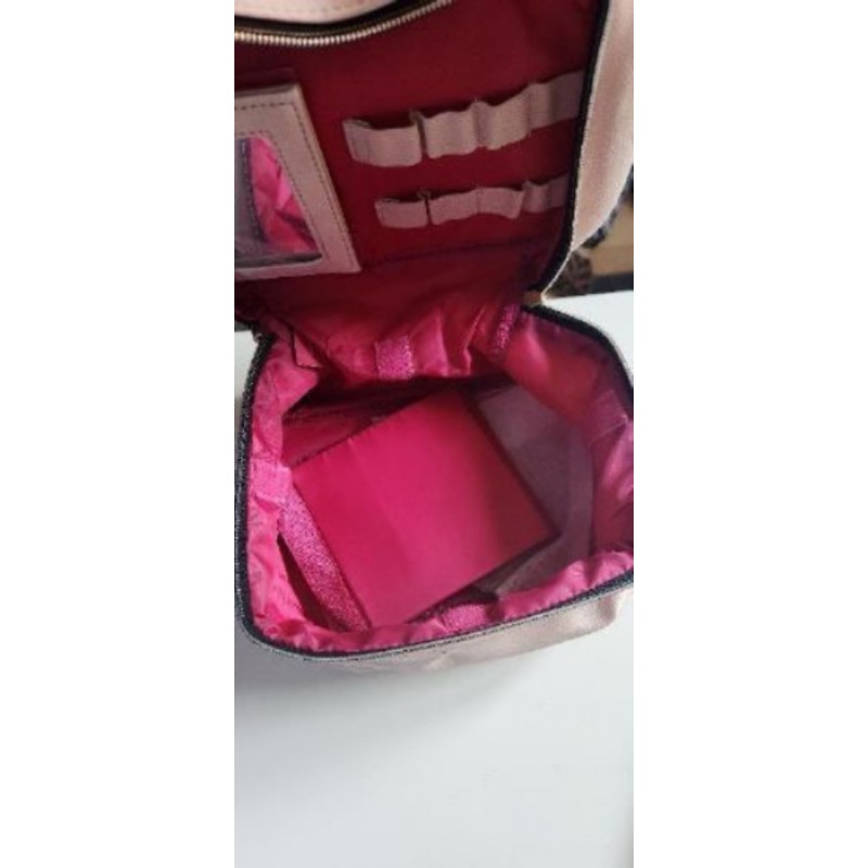 Trousse toilette neuve rose