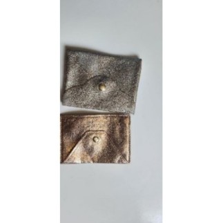 Lot 2 porte monnaie or