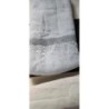 Paire voilage blanc gris 90/160