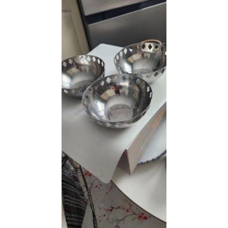 Lot 3 bol inox