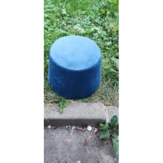 Pouf bleue 