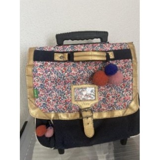 Cartable fleuri Tann’s à...