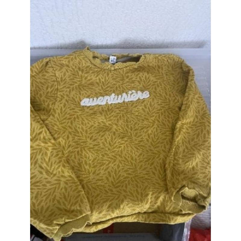 Pull moutarde - Okaïdi - 8A