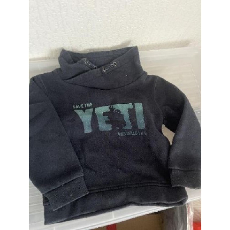 Pull bleu Yéti- Okaïdi - 3A